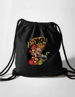 594 SPIROU BOLSA MOCHILA NEGRO A