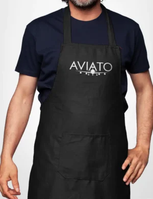 595 AVIATO DELANTAL NEGRO A