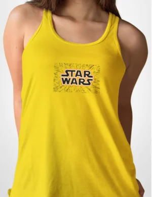597 STARWARS CAMISETA TIRANTES AMARILLO A