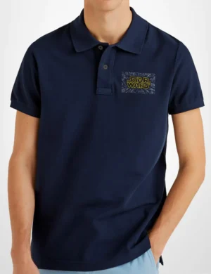 597 STARWARS POLO MARINO B