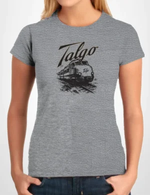 604 TALGO CAMISETA CHICA CENIZA A