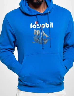 606 BARCOCLICKS SUDADERA CAPUCHA AZULON A