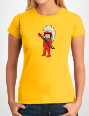 613 CLICK INDIO CAMISETA CHICA AMARILLO A