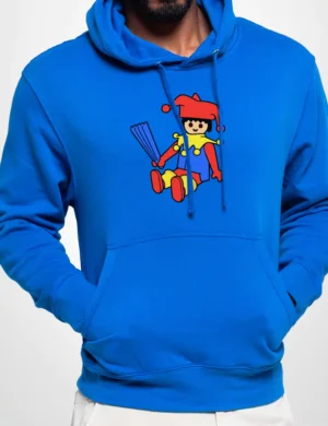 615 PLAYMOBIL BUFON SUDADERA CAPUCHA AZULON A