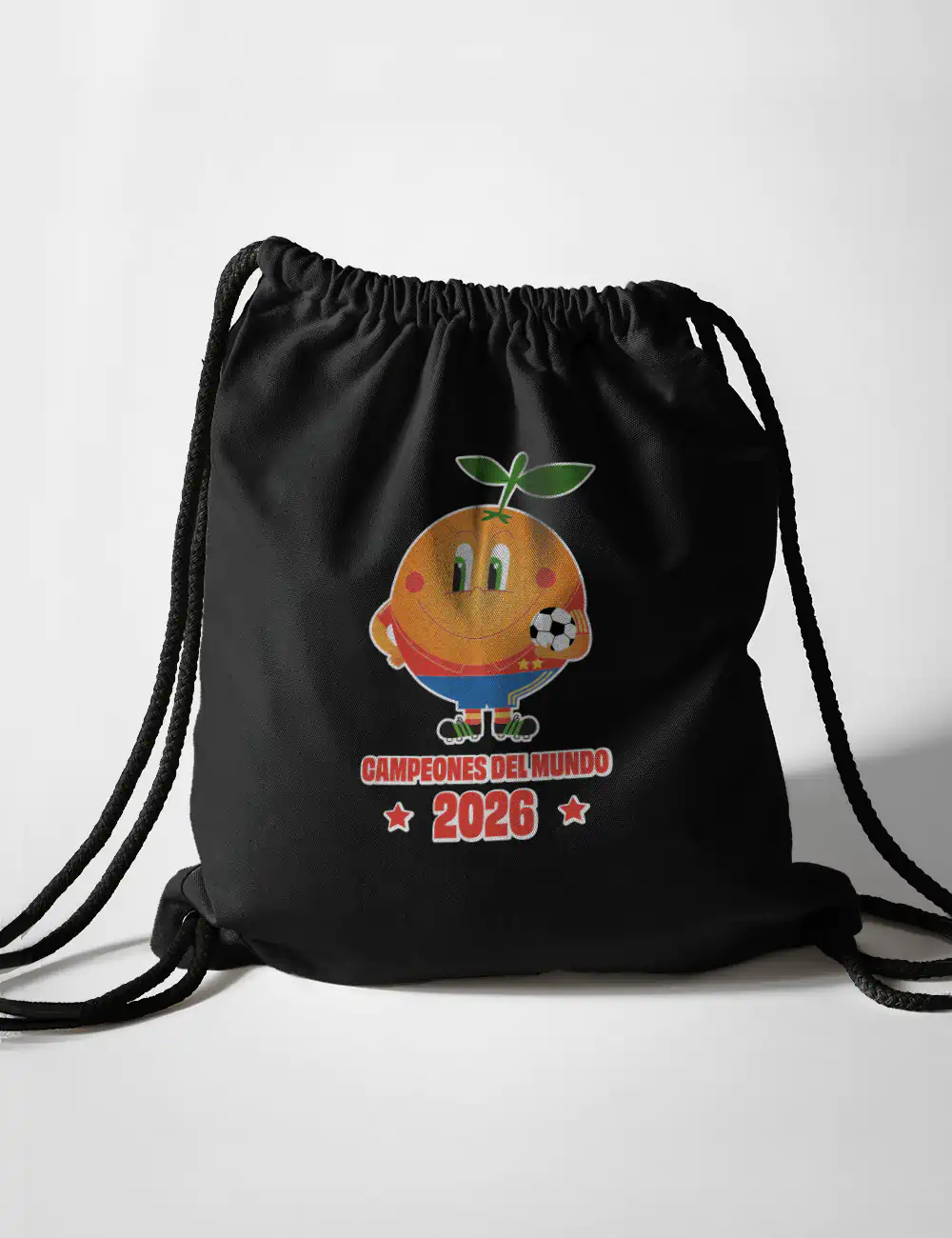 626 NARANJITO 2 ESTRELLAS BOLSA MOCHILA NEGRO A