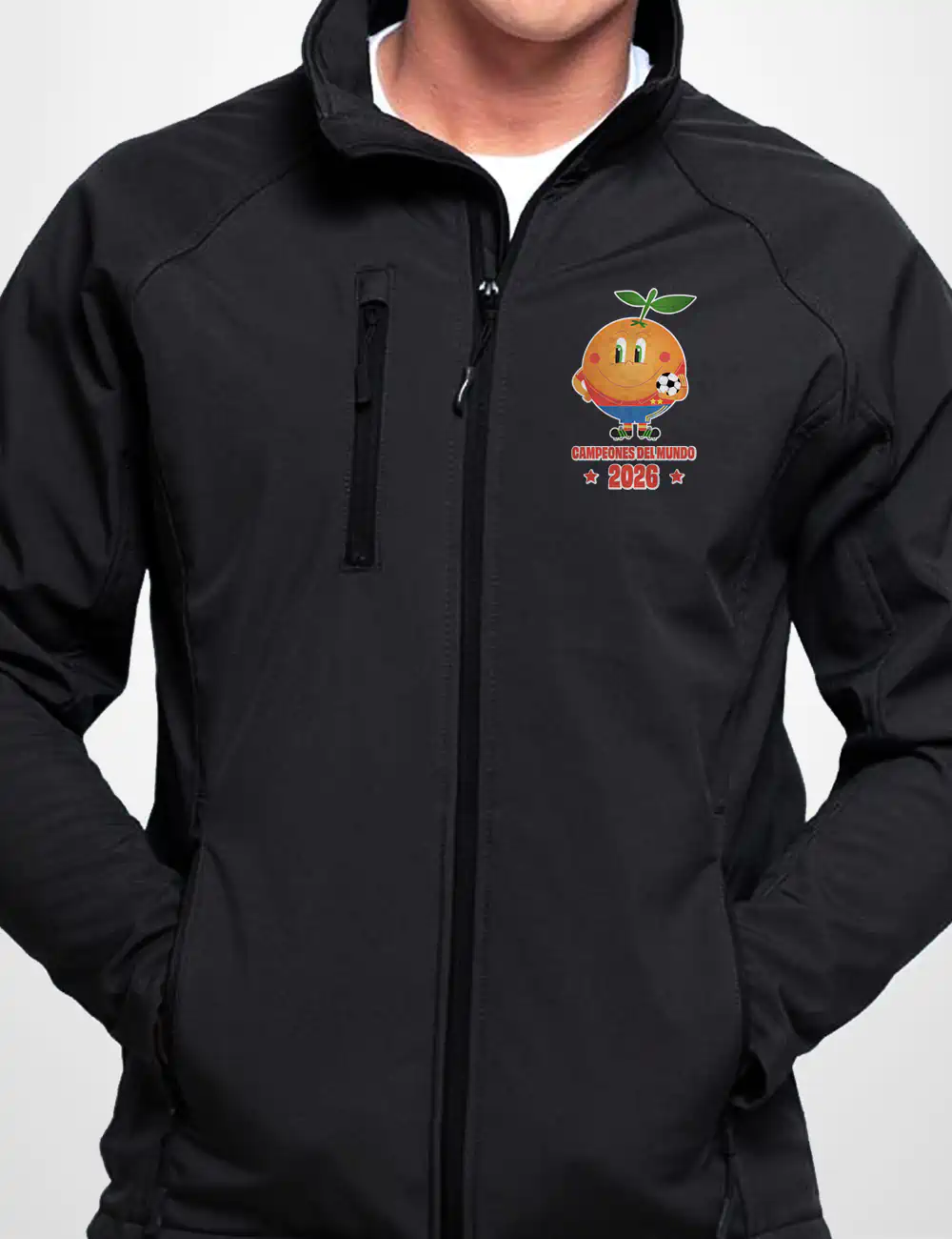 626 NARANJITO 2 ESTRELLAS CHAQUETA SOFTSHELL B